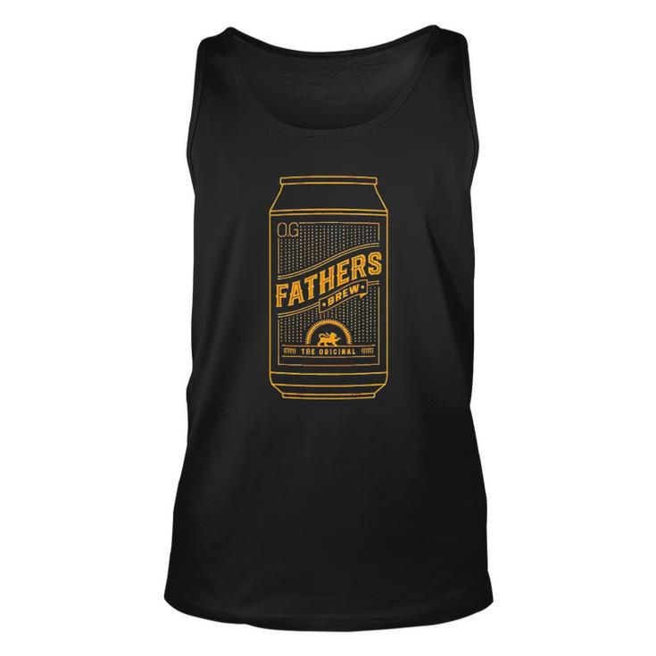 Og Fathers Brew The Original Beer Lovers Gift Unisex Tank Top