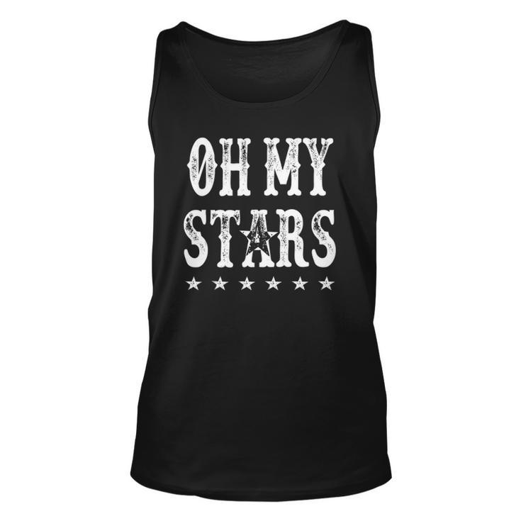 Oh My Stars 4Th Of July Patriotic  Unisex Tank Top