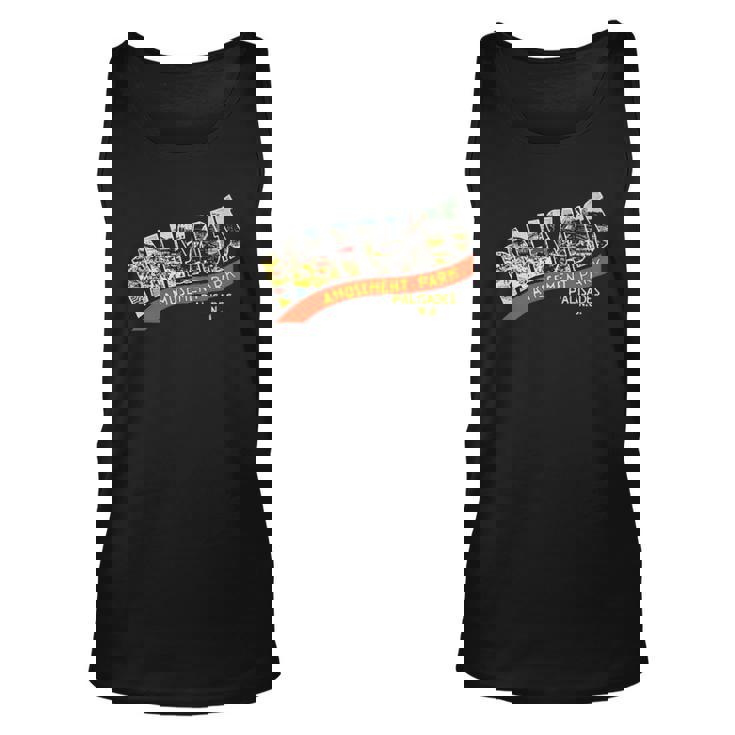 Palisades Amusement Park New Jersey Retro Vintage Unisex Tank Top