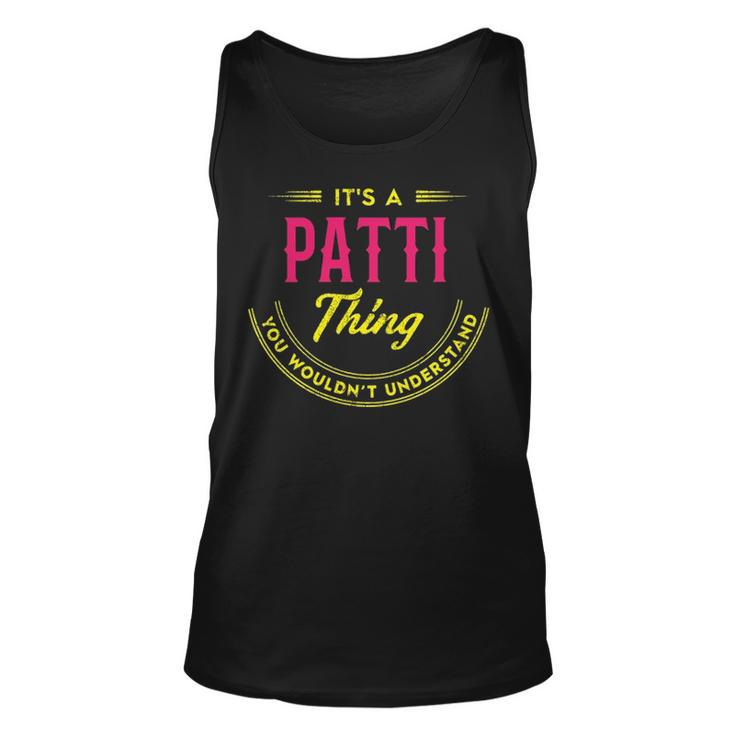 Patti Shirt Personalized Name Gifts T Shirt Name Print T Shirts Shirts With Name Patti  Unisex Tank Top