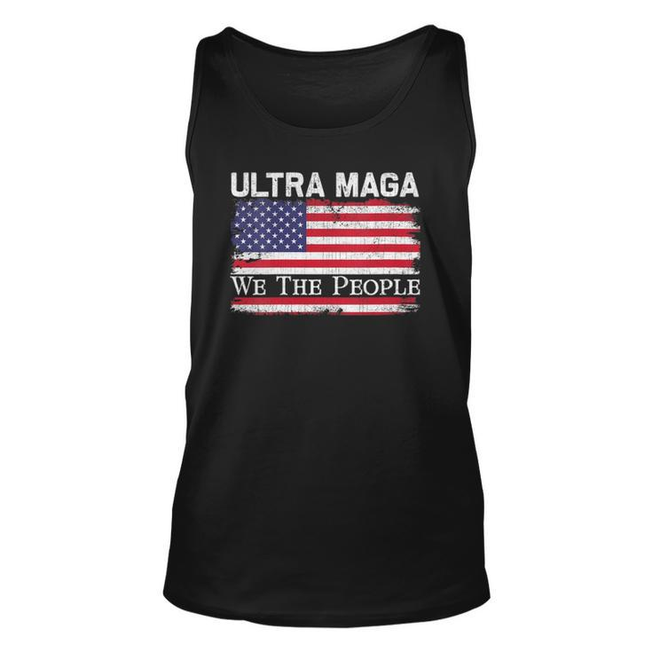 Womens We Are The People Men And Women Vintage Usa Flag Ultra Maga Tank Top