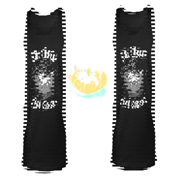 Pet Dogs Hail Satan Kawaii Satanic Dog Astrology Witchcraft Unisex Tank Top