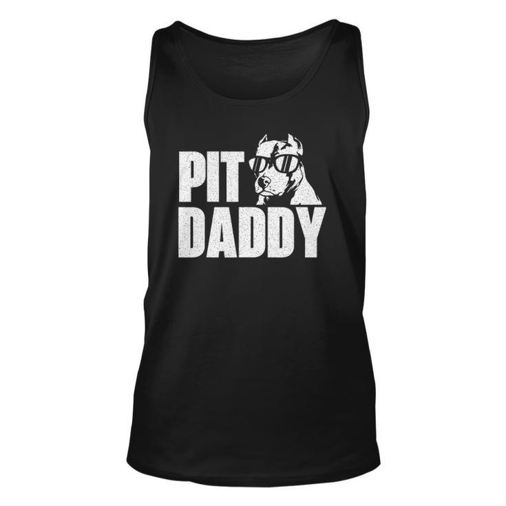 Pit Daddy Pitbull Dog Lover Pibble Pittie Pit Bull Terrier Tank Top