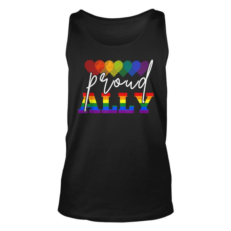 Proud Ally Ill Be There For You Lgbt  Unisex Tank Top