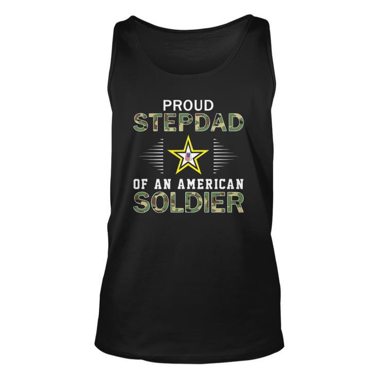 Proud Army Stepdad Of A Soldier-Proud Army Stepdad Army Unisex Tank Top