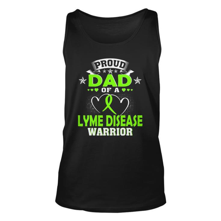 Proud Dad Of A Lyme Disease Warrior Unisex Tank Top