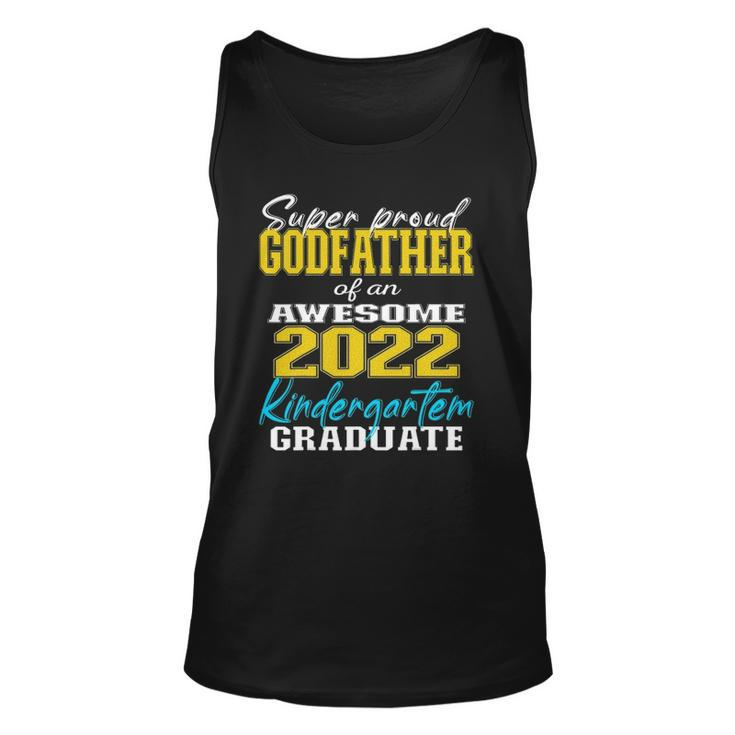 Proud Godfather Of Kindergarten Graduate 2022 Graduation Unisex Tank Top