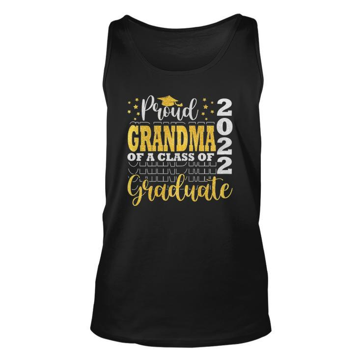 Womens Proud Grandma Of A Class Of 2022 Graduate Senior 22 Proud Grandma Tank Top