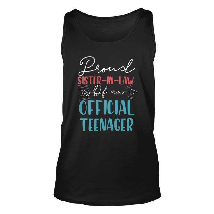 Proud Sister-In-Law Of Official Teenager 13Th Birthday 13 Years Tank Top