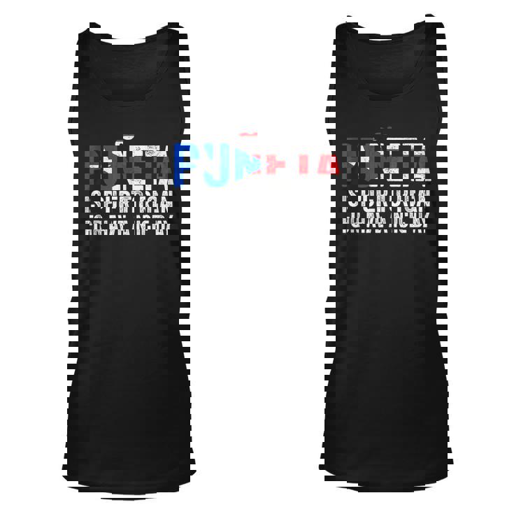 Puñeta Is Puerto Rican For Have A Nice Day Puerto Rico Unisex Tank Top