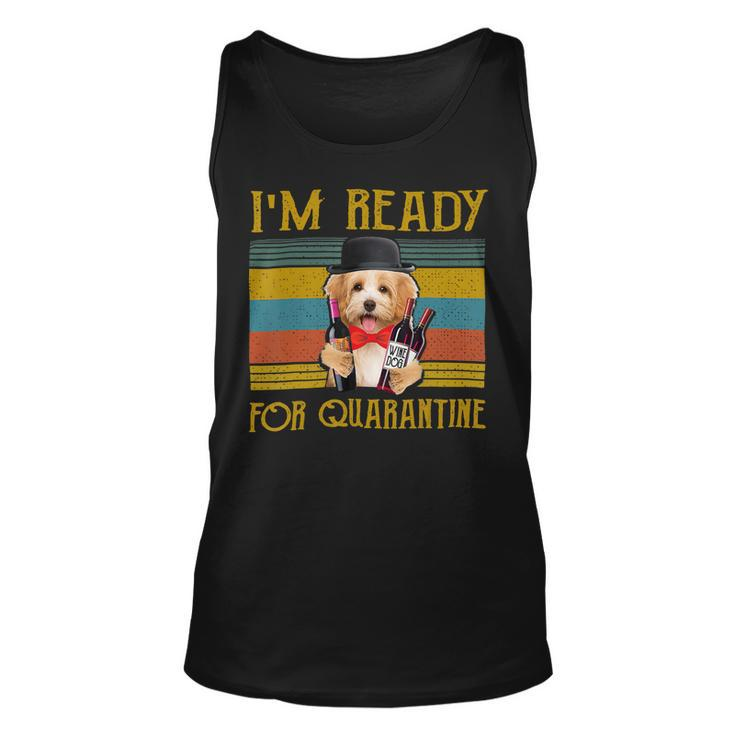 Quarantine Havanese Funny For Man And Woman V3 Unisex Tank Top