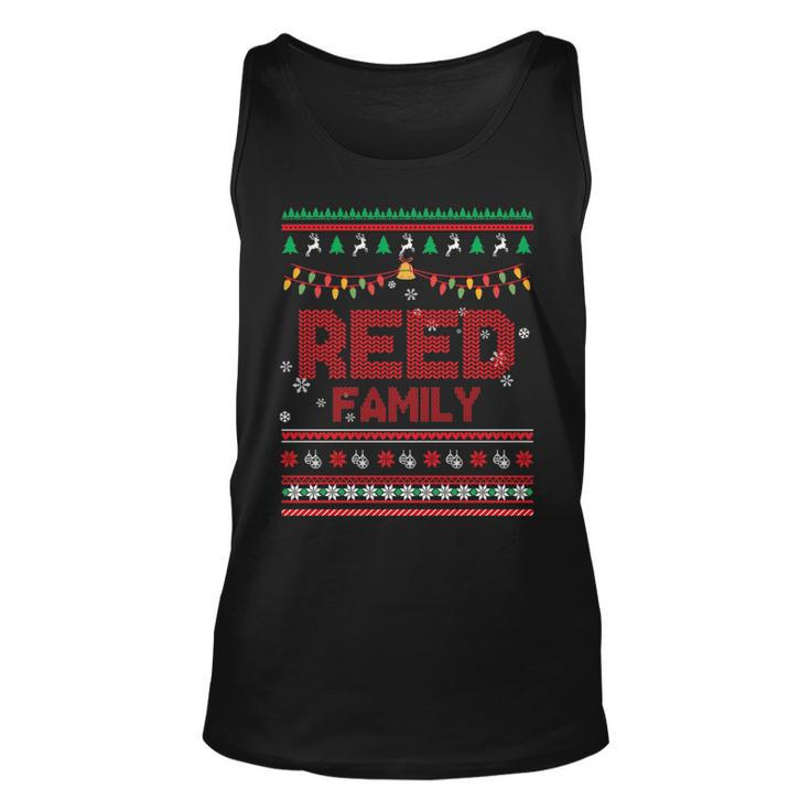 Reed Name Gift   Reed Family Unisex Tank Top