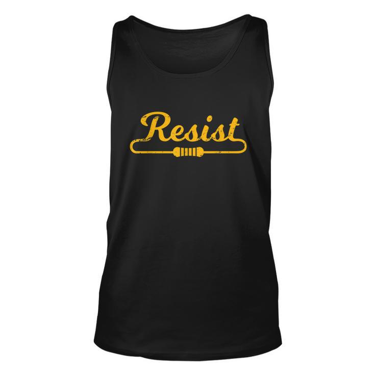 Resist Idea For Electrical Engineers  Unisex Tank Top