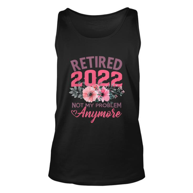 Retired 2022 Shirt Retirement Gifts For Women 2022 Cute Pink  V2 Unisex Tank Top