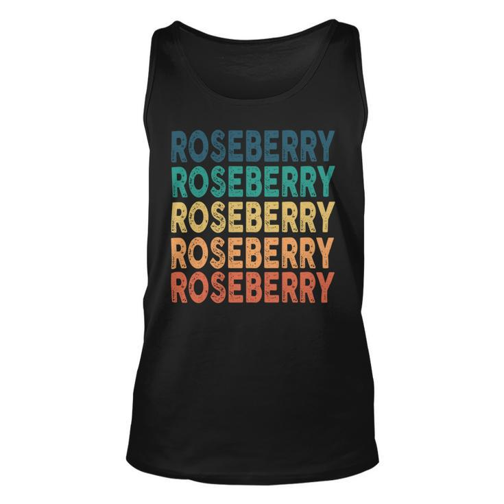 Roseberry Name Shirt Roseberry Family Name Unisex Tank Top