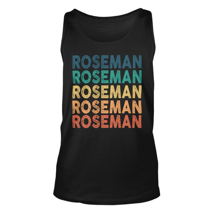 Roseman Name Shirt Roseman Family Name V2 Unisex Tank Top