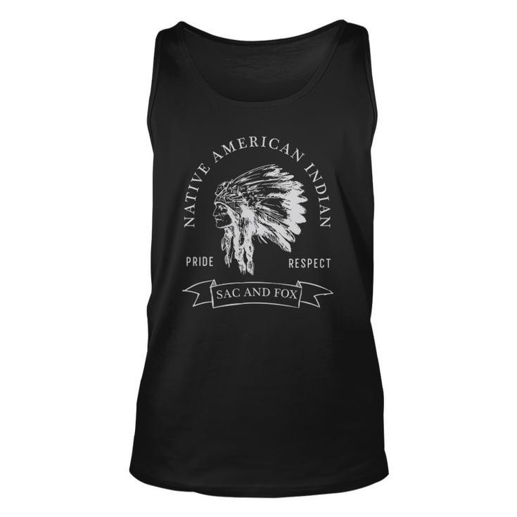 Sac And Fox Tribe Native American Indian Pride Respect Darke Tank Top
