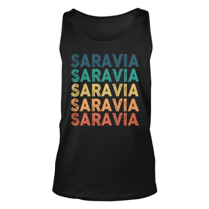 Saravia Name Shirt Saravia Family Name V3 Unisex Tank Top