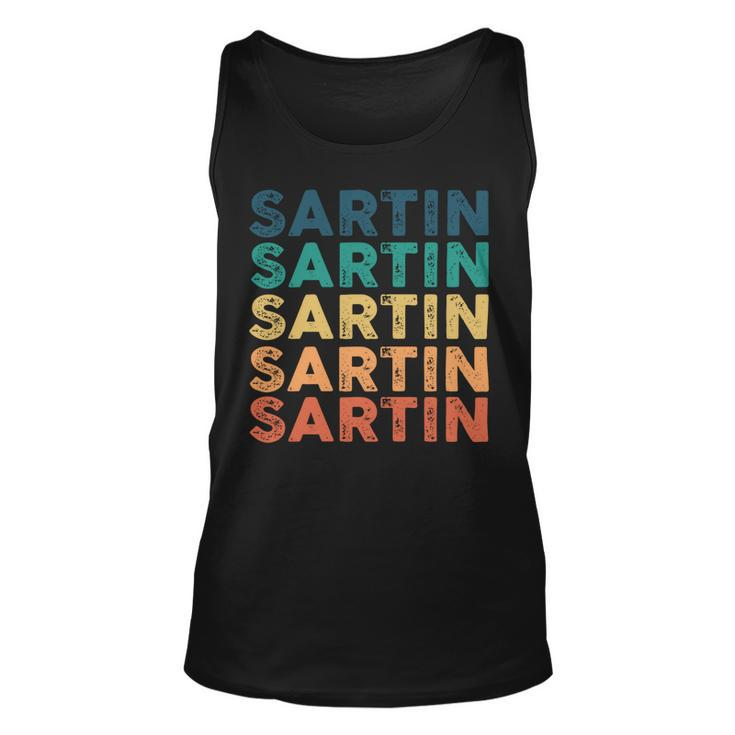 Sartin Name Shirt Sartin Family Name V2 Unisex Tank Top
