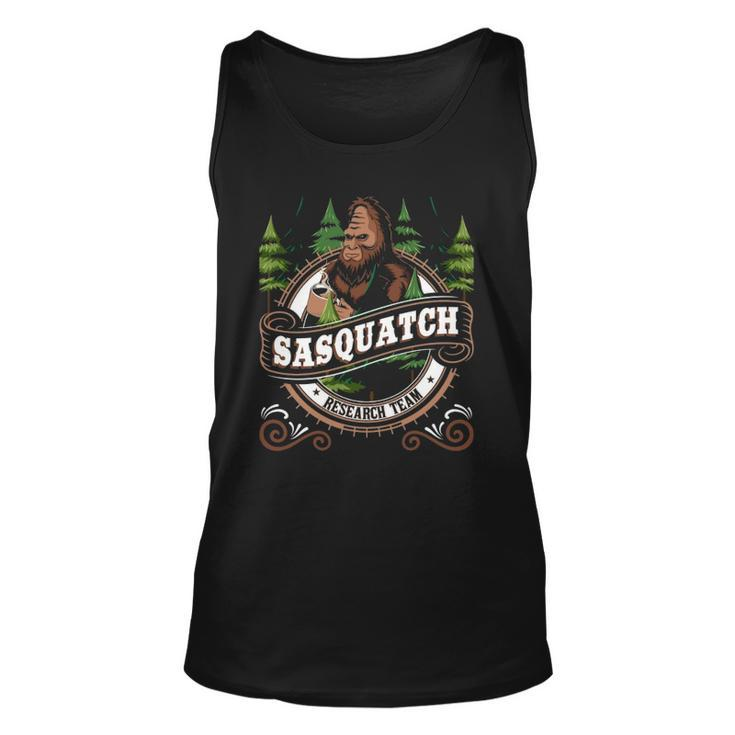 Sasquatch Research Team - Funny Bigfoot Fan Unisex Tank Top