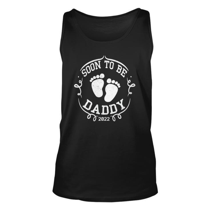 Mens Soon To Be Daddy 2022 Fathers Day First Time Dad Pregnancy Tank Top