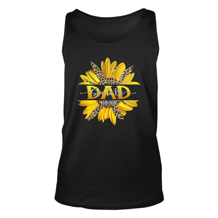 Soon To Be Dad 2021 Leopard Print First Time Dad Father Day Unisex Tank Top