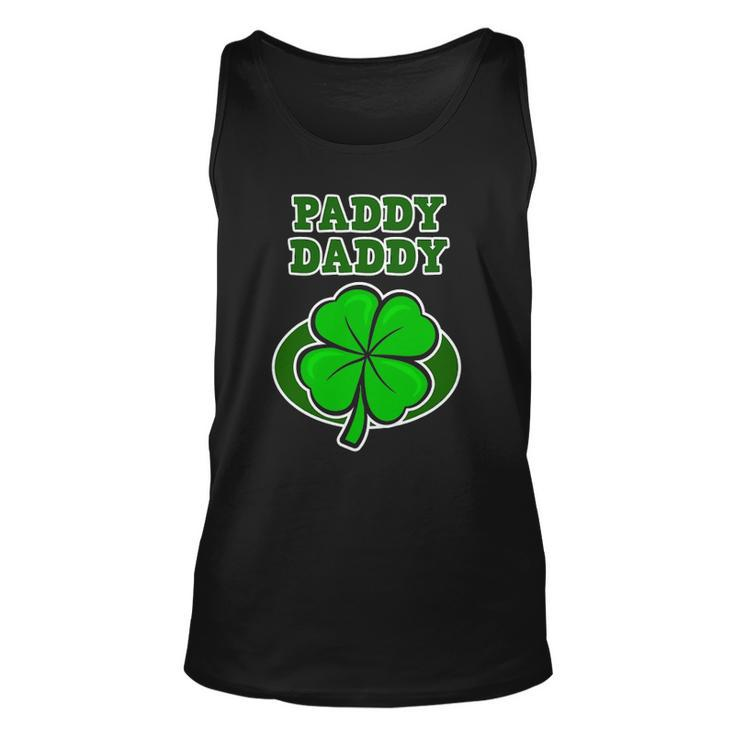 St Patricks Day Design For Father - Paddy Daddy Unisex Tank Top