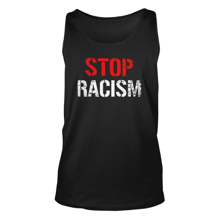 Stop Racism Human Rights Racism Unisex Tank Top