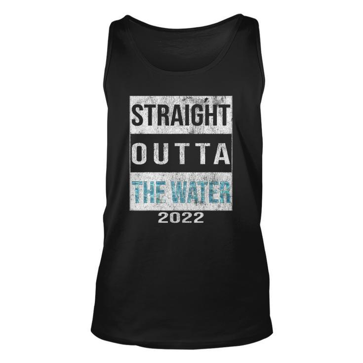 Straight Outta The Water Cool Christian Baptism 2022 Vintage Unisex Tank Top