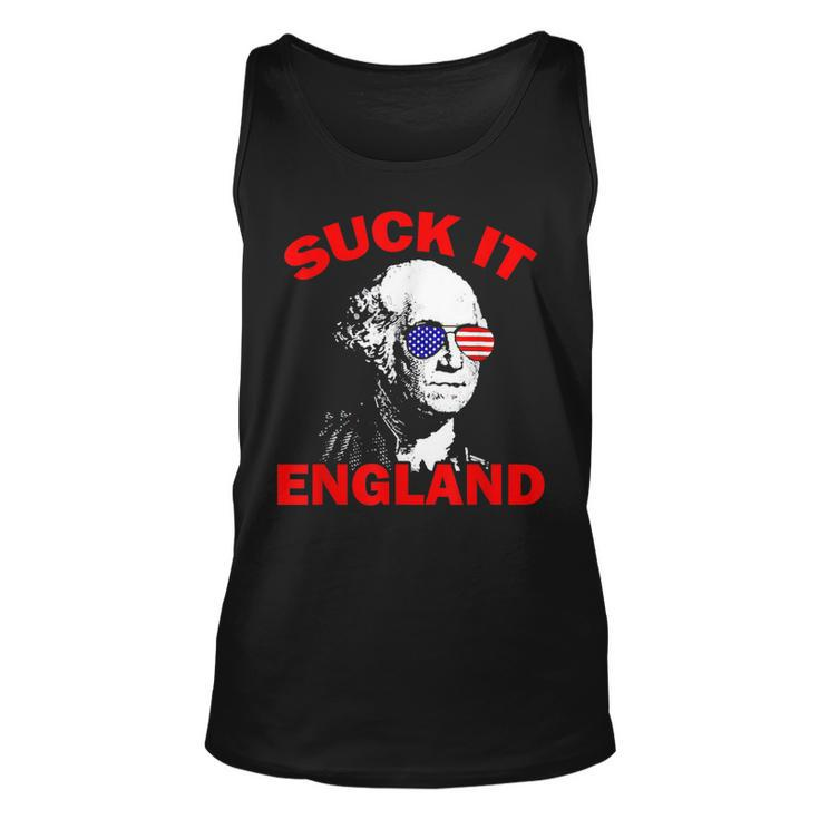 Suck It England Funny 4Th Of July Patriotic  Unisex Tank Top