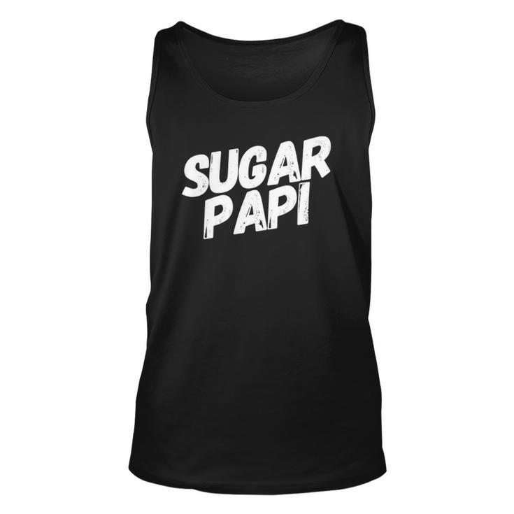 Sugar Papi  Fathers Day Unisex Tank Top