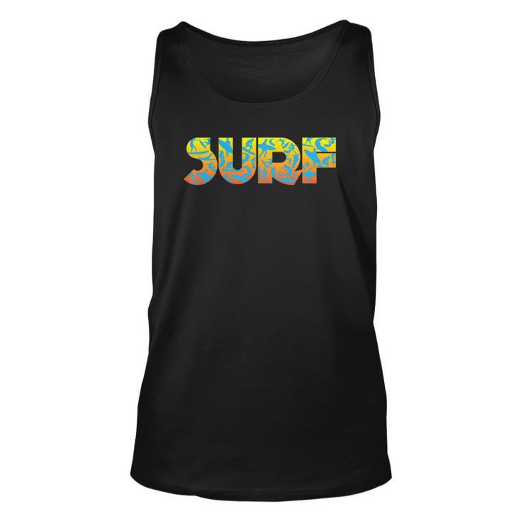 Surfing Surf Surfboard Water Sport Unisex Tank Top