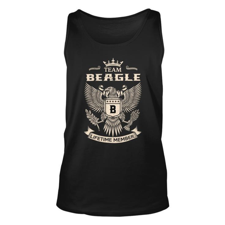 Team Beagle Lifetime Member Unisex Tank Top