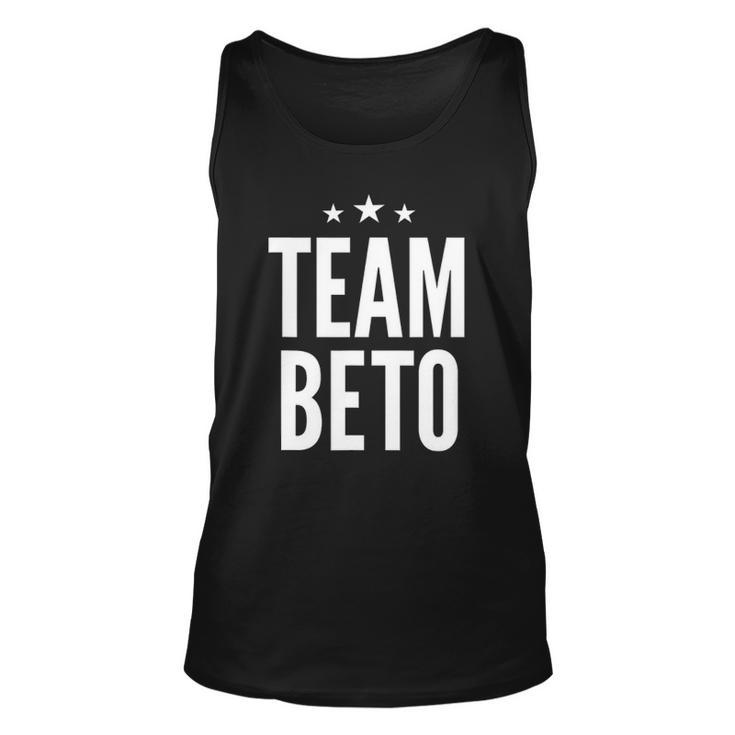 Team Beto  Beto Orourke President 2020 Gift Unisex Tank Top