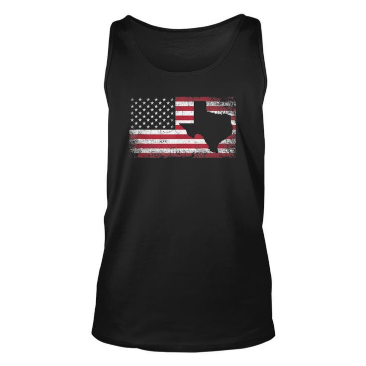 Texas 4Th Of July American Flag Usa Patriotic Men Women  Unisex Tank Top