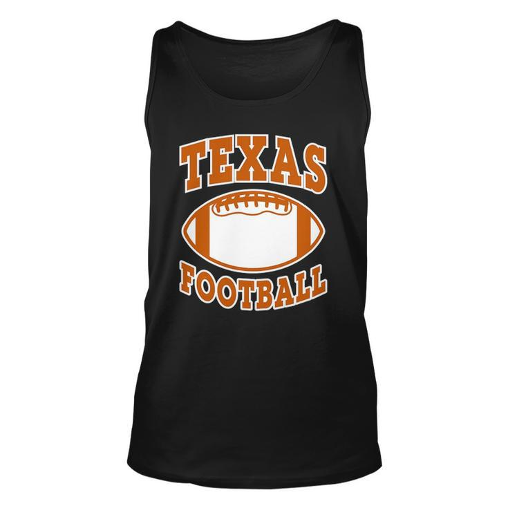 Texas Football Football Ball Sport Lover Unisex Tank Top