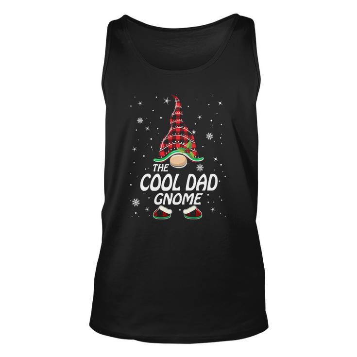 The Cool Dad Gnome Matching Family Christmas Pajama Unisex Tank Top