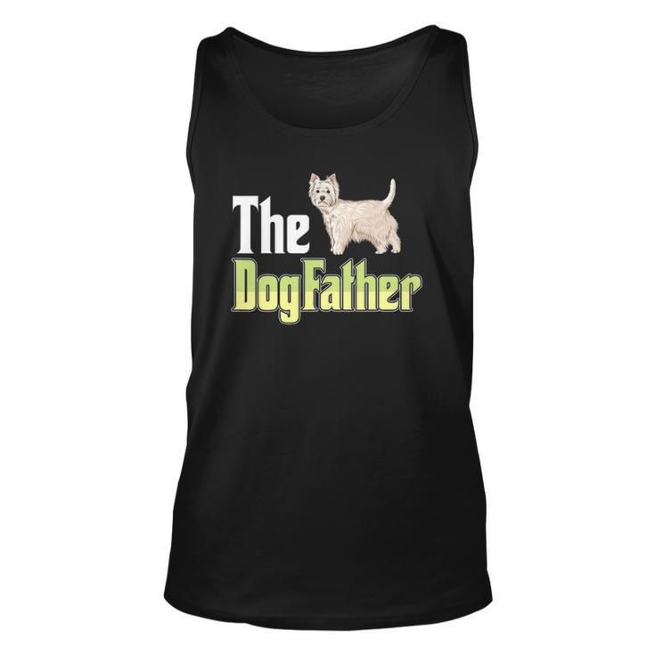 The Dogfather West Highland White Terrier Funny Dog Owner Unisex Tank Top