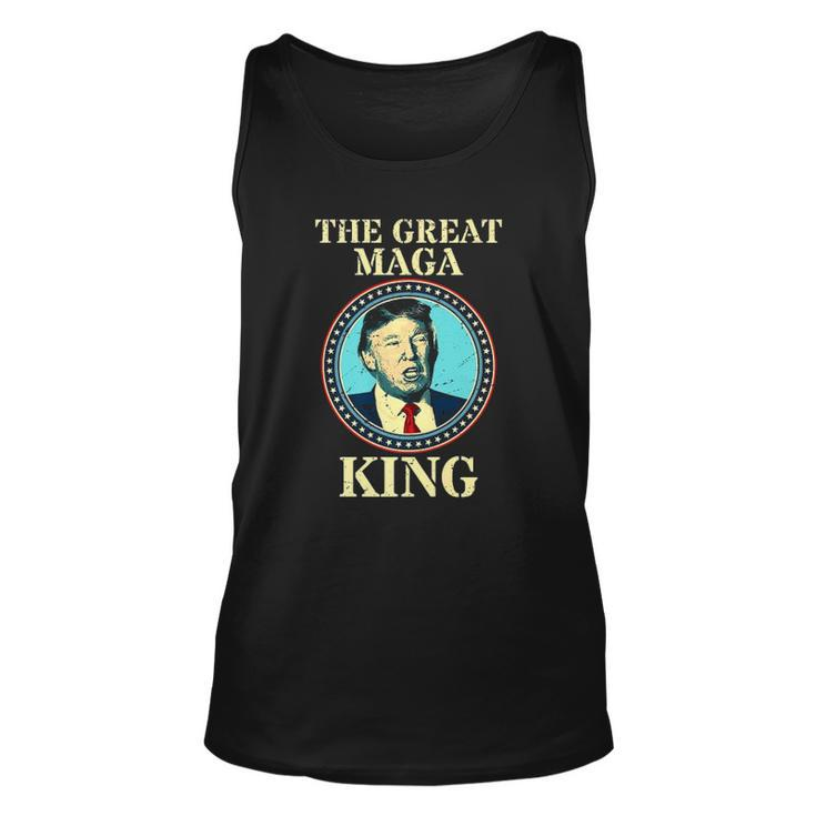 The Great Maga King Donald Trump Ultra Maga Unisex Tank Top