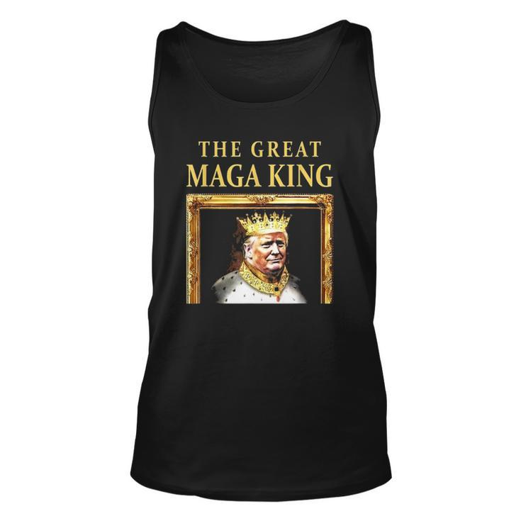 The Great Maga King Trump Portrait Ultra Maga King Unisex Tank Top