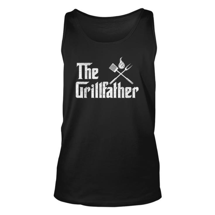 The Grillfather Funny Dad Bbq Unisex Tank Top