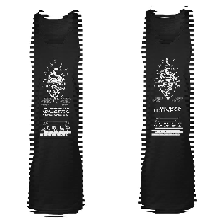 The Legend Is Alive Custom Name An Endless Legend Unisex Tank Top