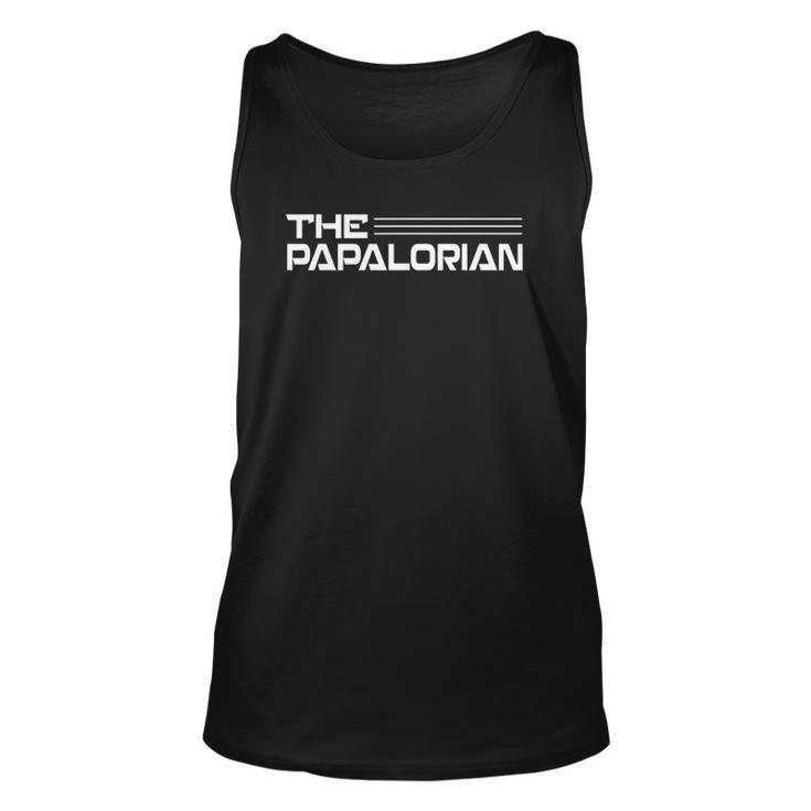 The Papalorian Funny Fathers Day Costume Unisex Tank Top