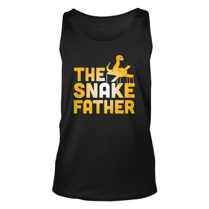 The Snake Father Funny Reptile Owner Unisex Tank Top