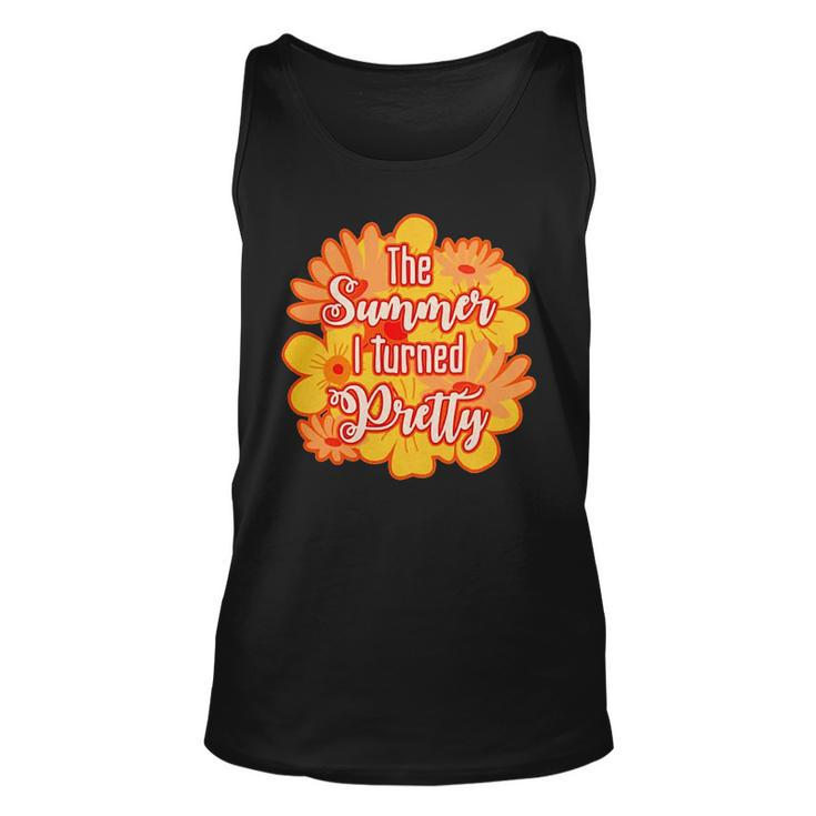 The Summer I Turned Pretty Flowers Unisex Tank Top