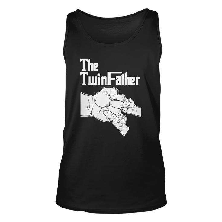 The Twinfather Father Of Twins Fist Bump Unisex Tank Top