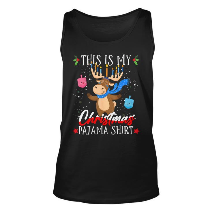 This Is My Christmas Pajama Jewish 545 Shirt Unisex Tank Top