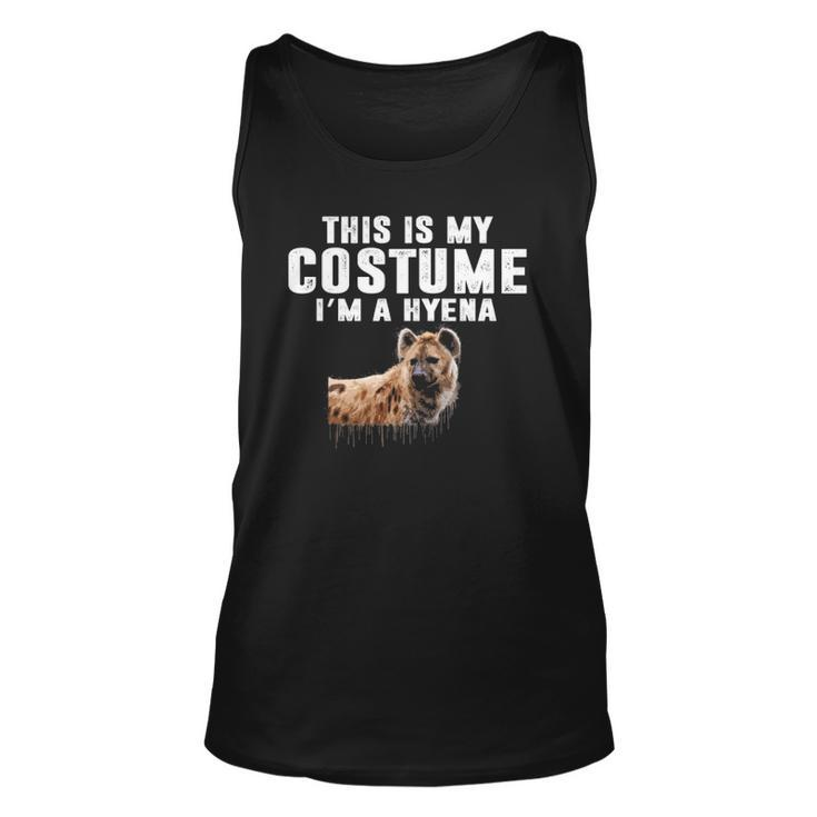 This Is My Hyena Costume Animal Graphic Funny Halloween Unisex Tank Top