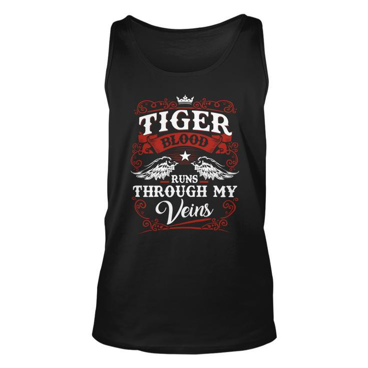Tiger Name Shirt Tiger Family Name Unisex Tank Top