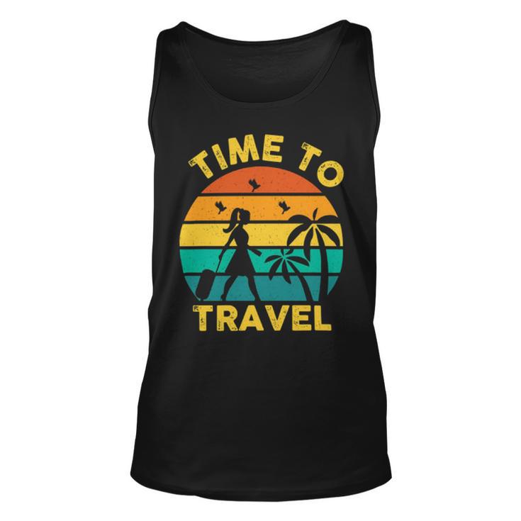 Time To Travel  807 Trending Shirt Unisex Tank Top